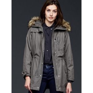 Gap Sherpa Lined Parka